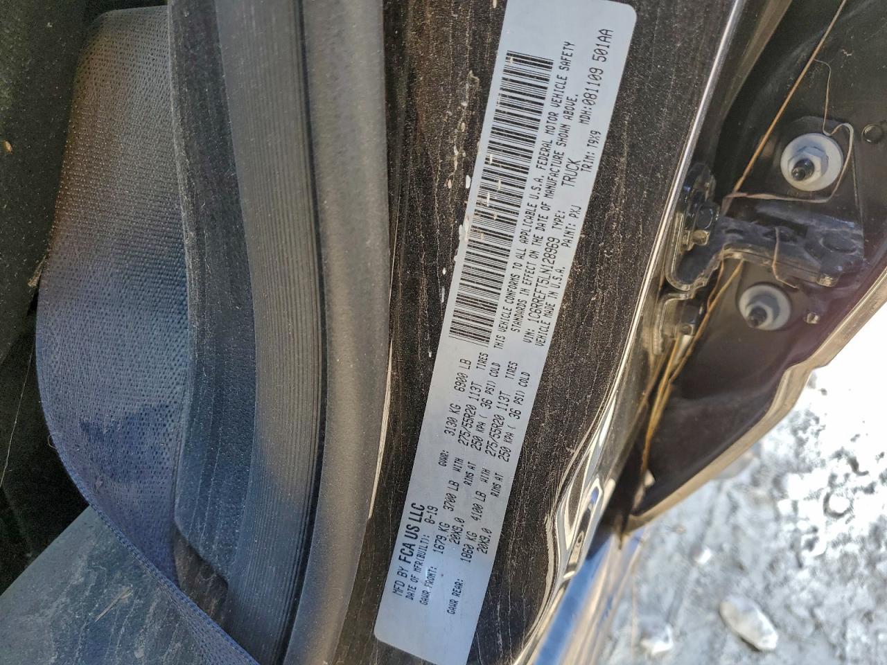 2020 RAM 1500