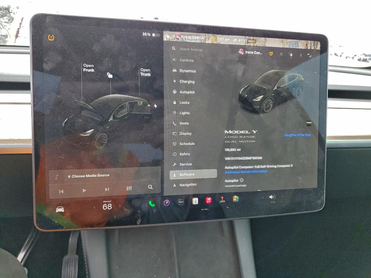 2021 TESLA MODEL Y