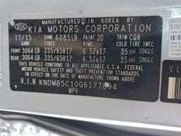 2016 KIA SEDONA