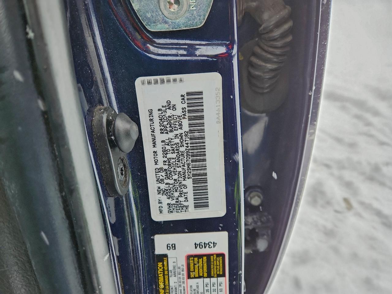 2009 PONTIAC VIBE