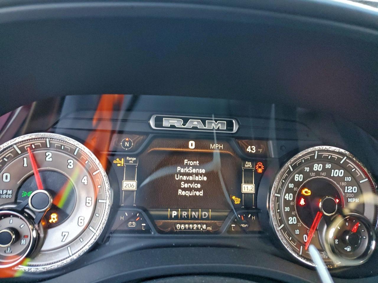 2021 RAM 1500