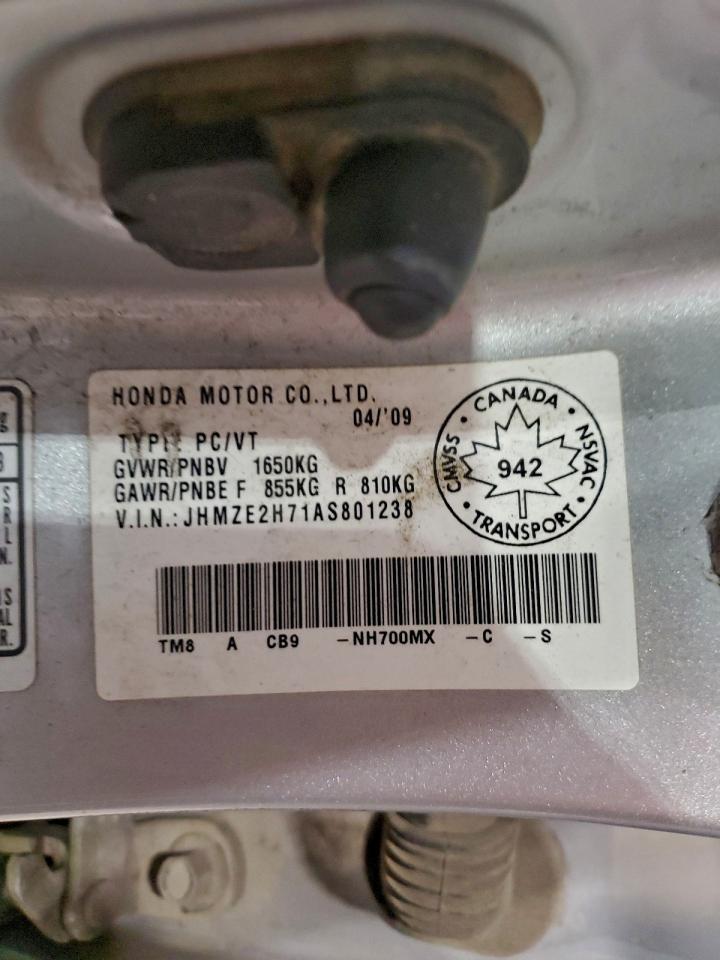 2010 HONDA Insight