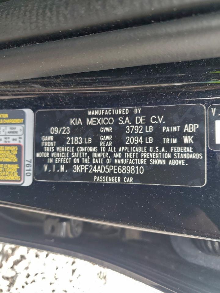 2023 KIA FORTE