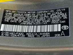 2019 TOYOTA COROLLA