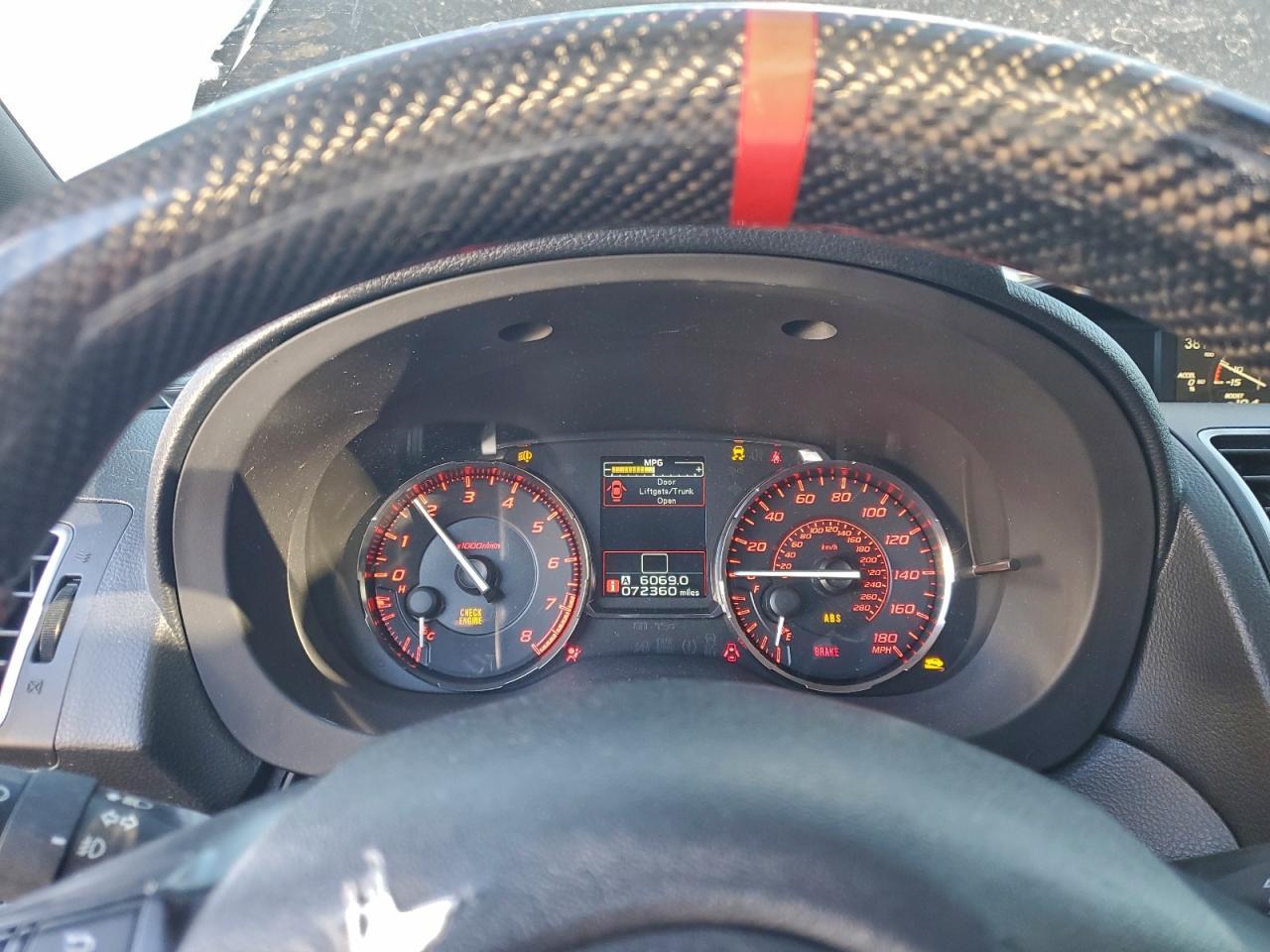 2016 SUBARU WRX