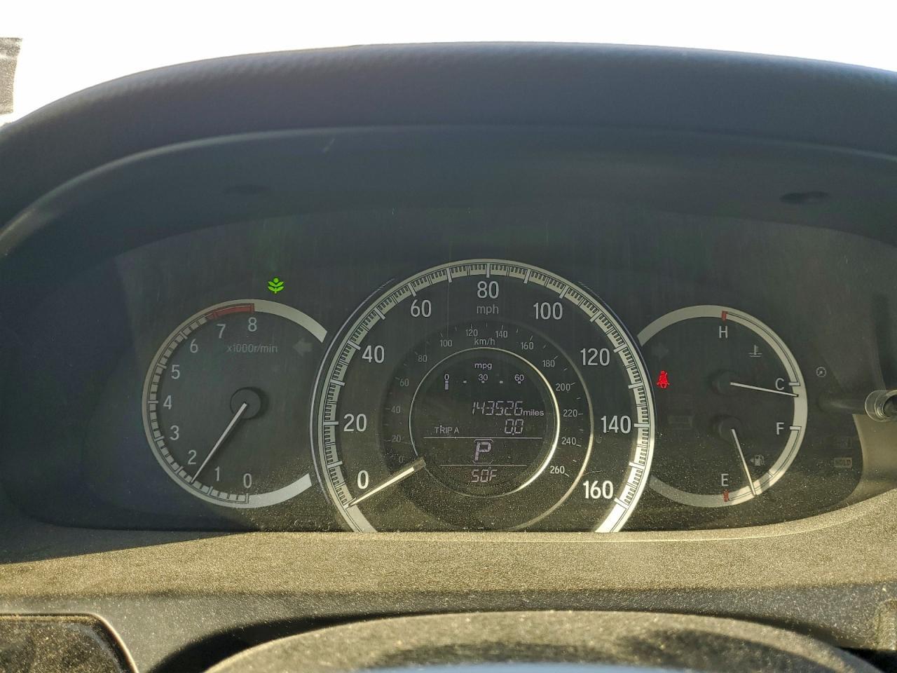 2016 HONDA ACCORD