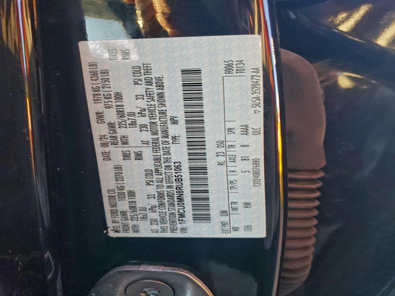 2024 FORD ESCAPE