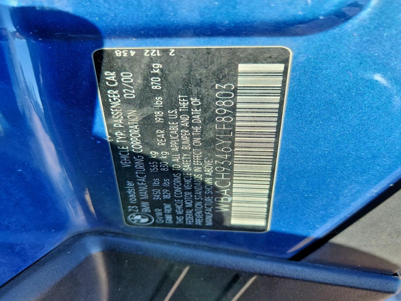 2000 BMW Z3