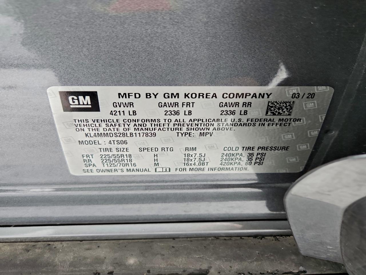 2020 BUICK Encore GX