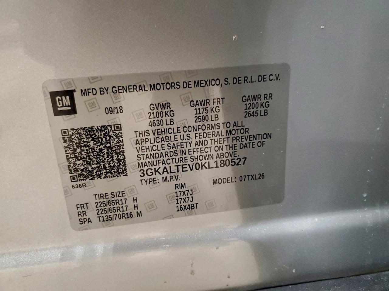 2019 GMC Terrain