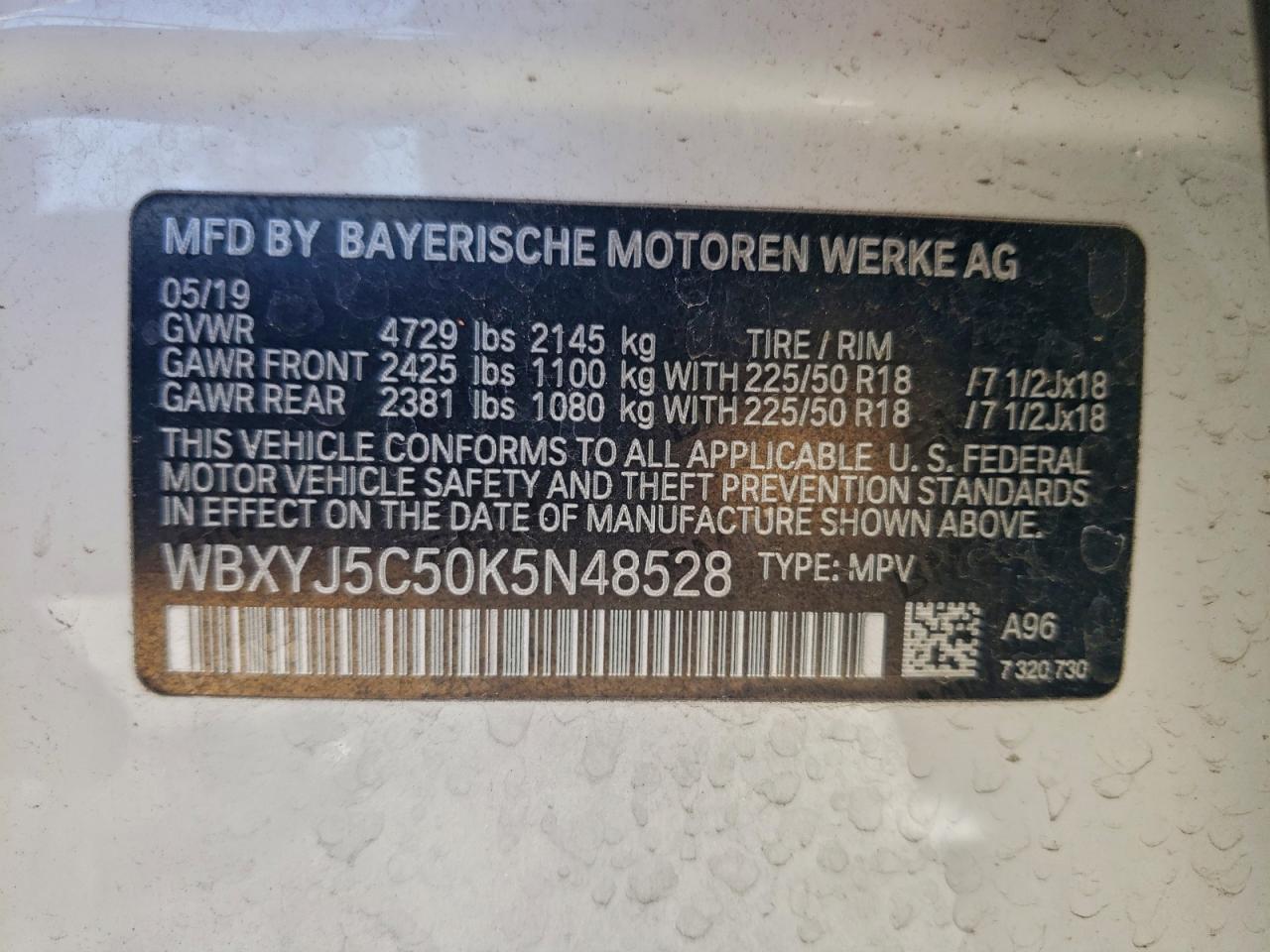 2019 BMW X2