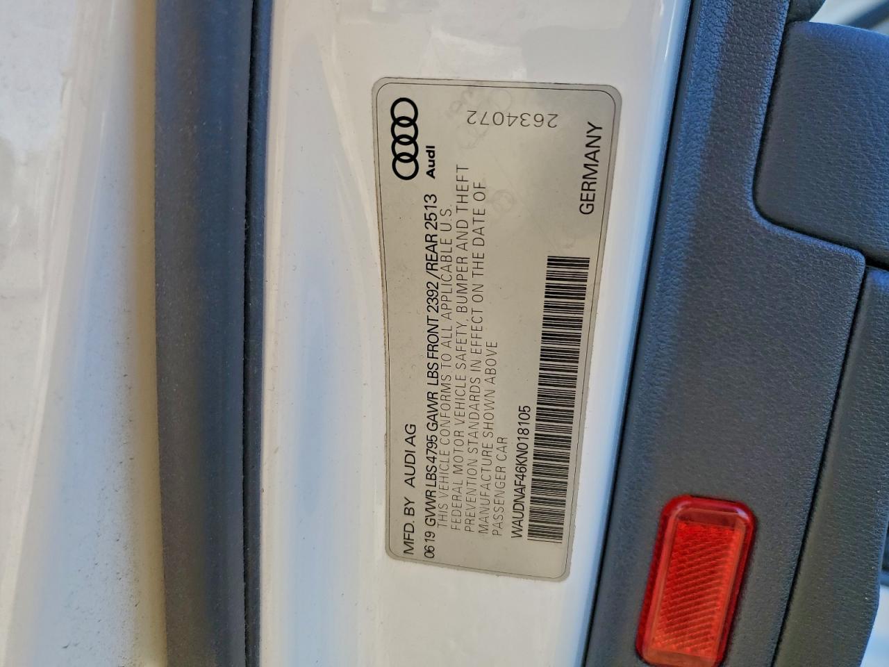 2019 AUDI A4