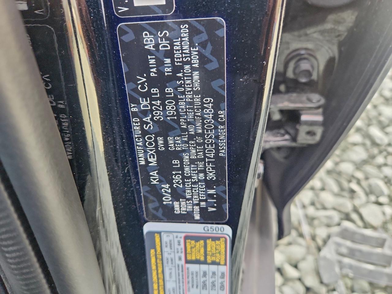 2025 KIA K4