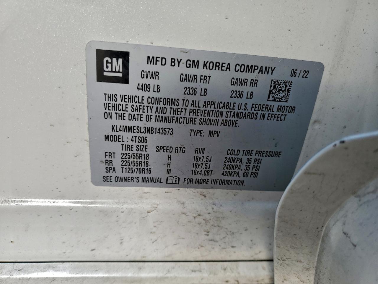 2022 BUICK Encore GX