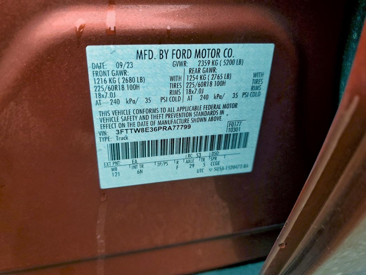 2023 FORD Maverick