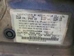 2002 NISSAN SENTRA