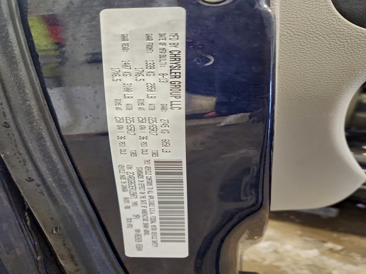2014 DODGE GRAND CARAVAN
