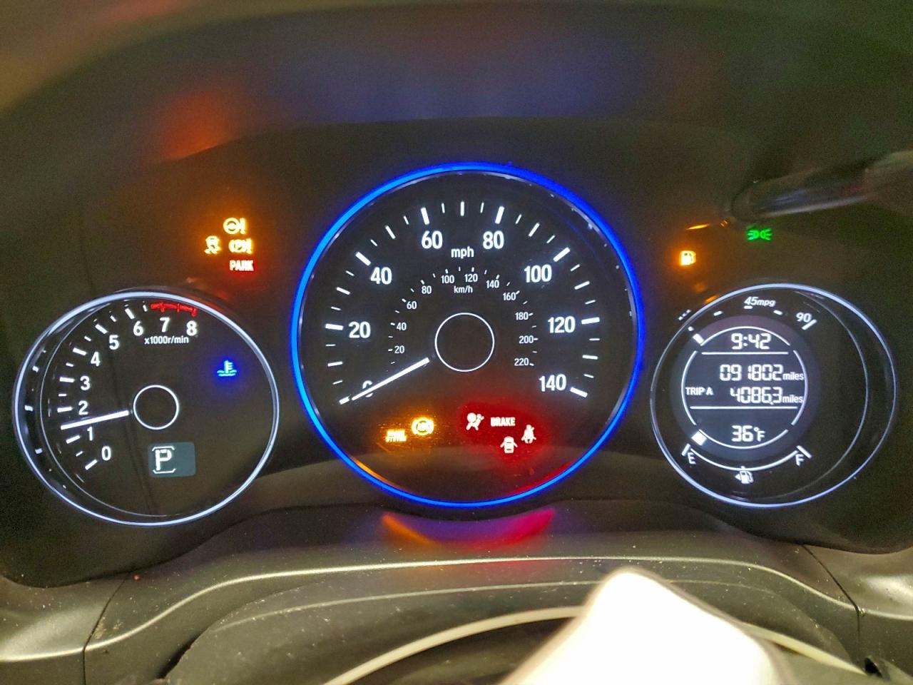 2018 HONDA HR-V