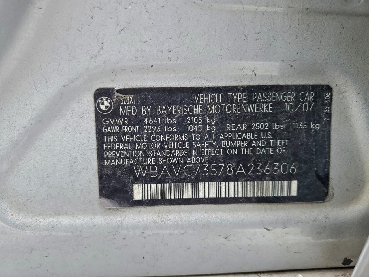 2008 BMW 3 SERIES