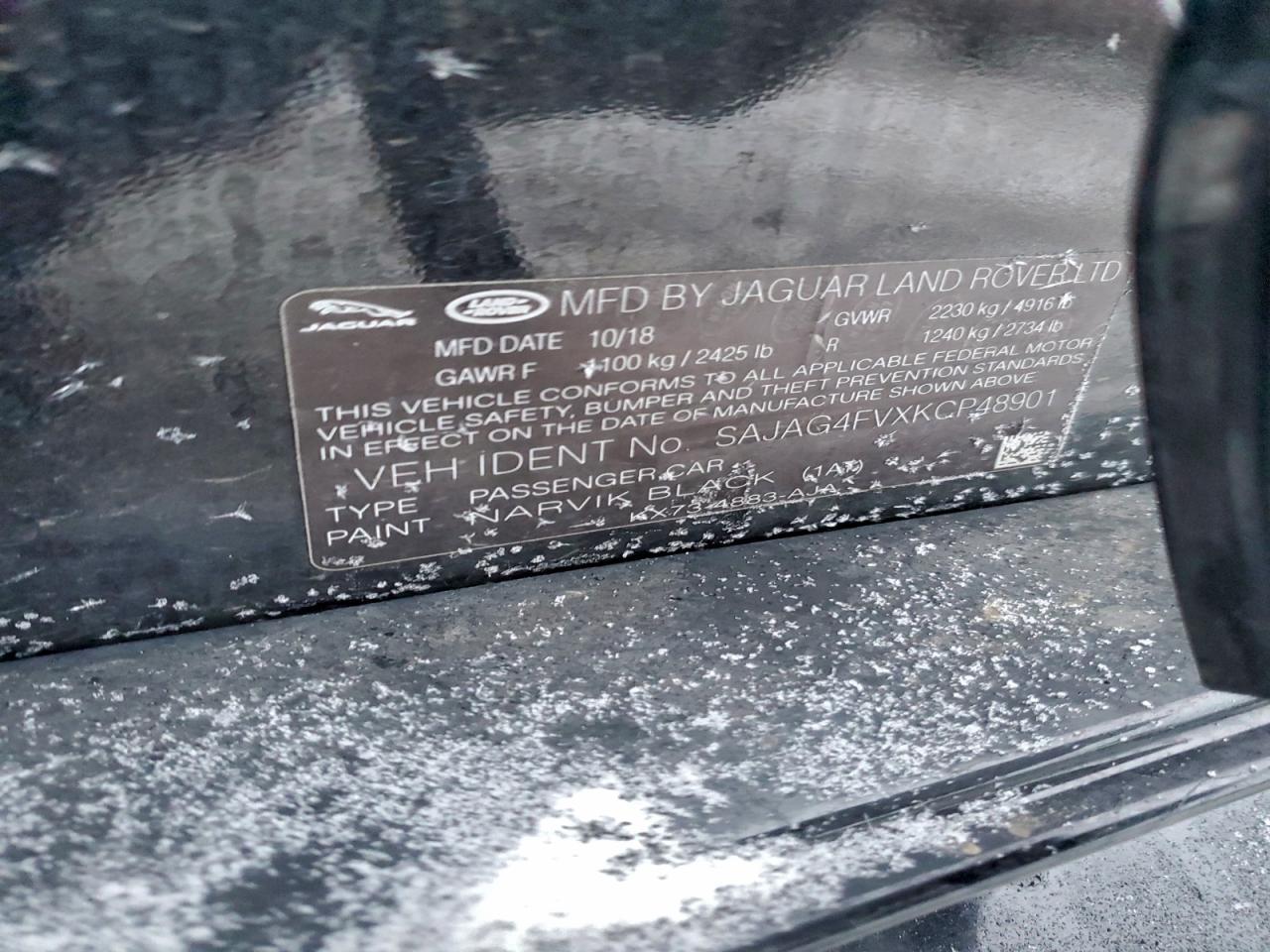 2019 JAGUAR XE