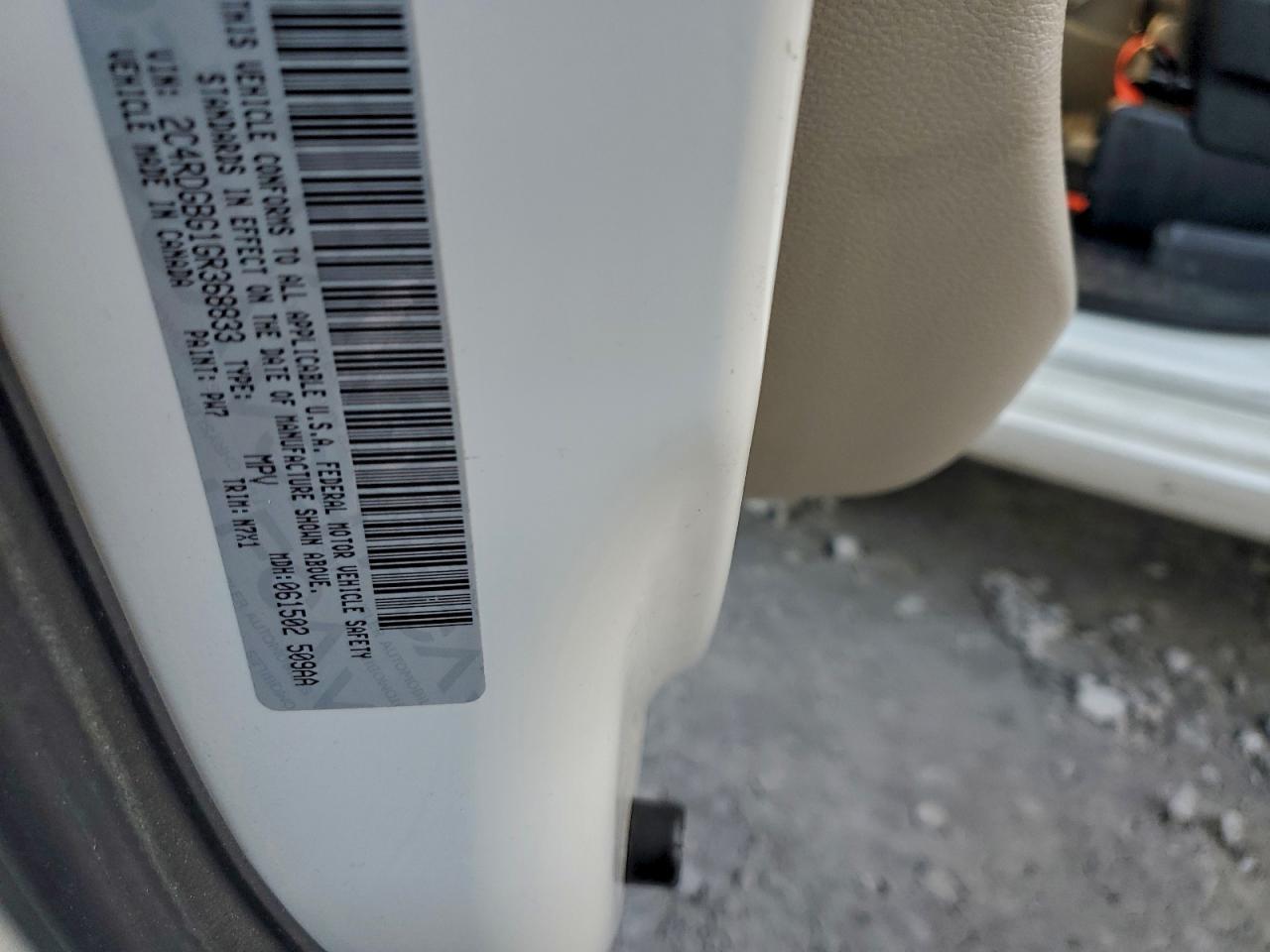 2016 DODGE GRAND CARAVAN