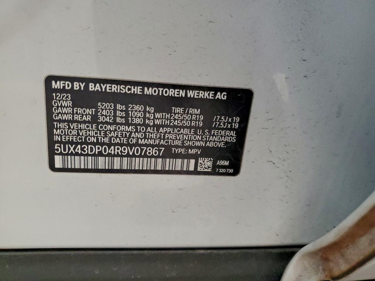 2024 BMW X3