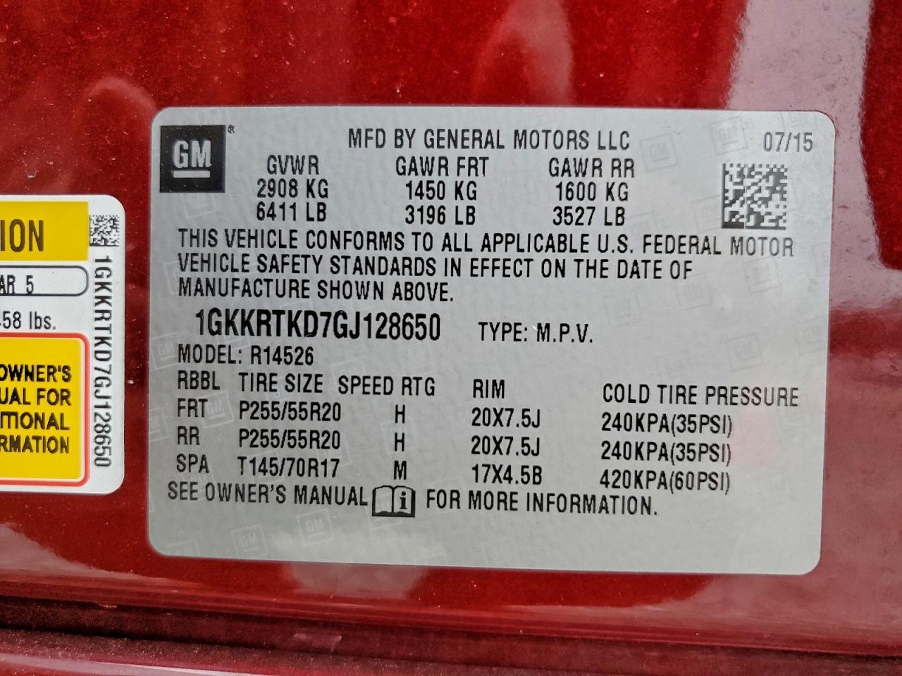2016 GMC ACADIA