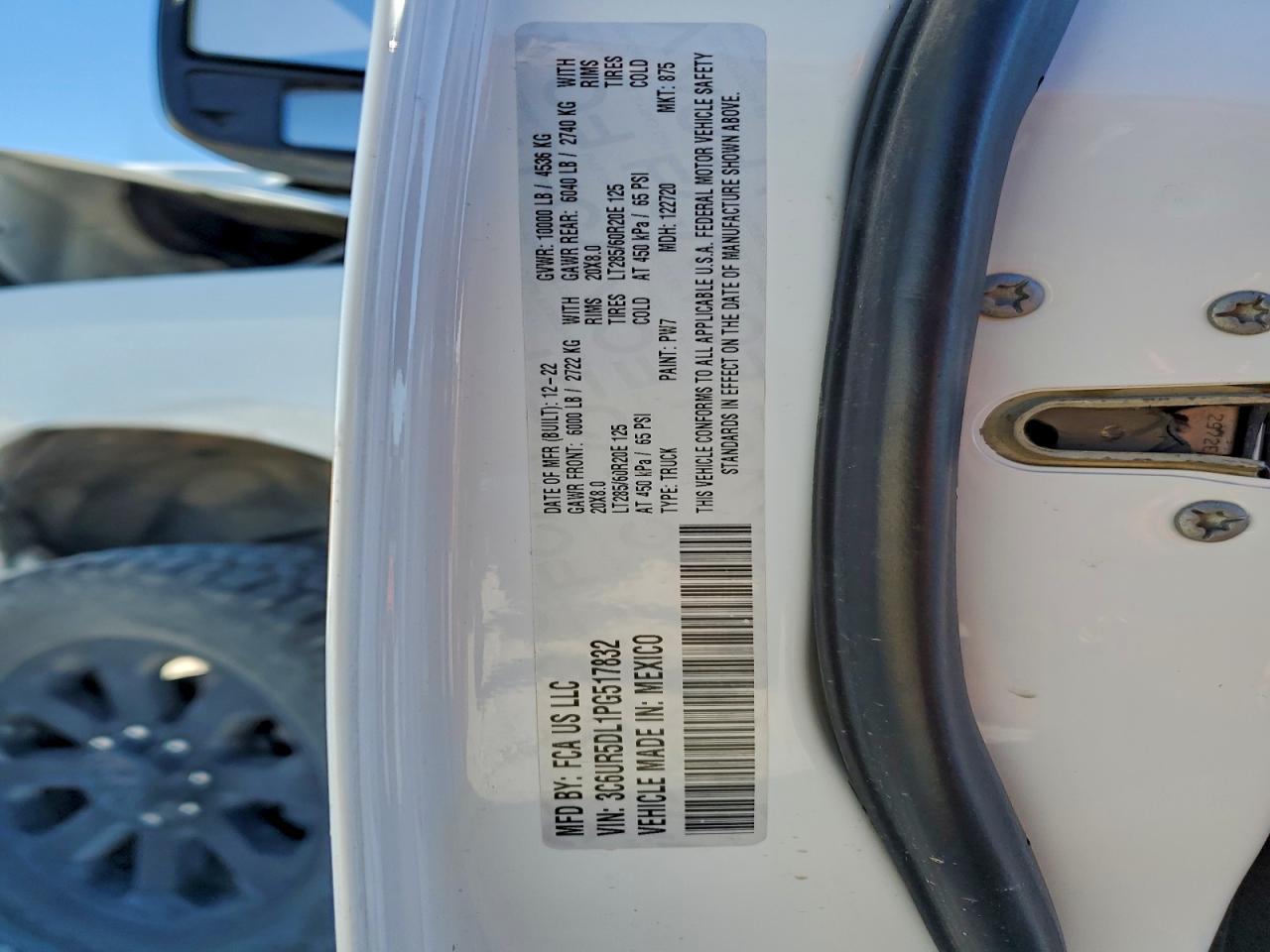 2023 RAM 2500