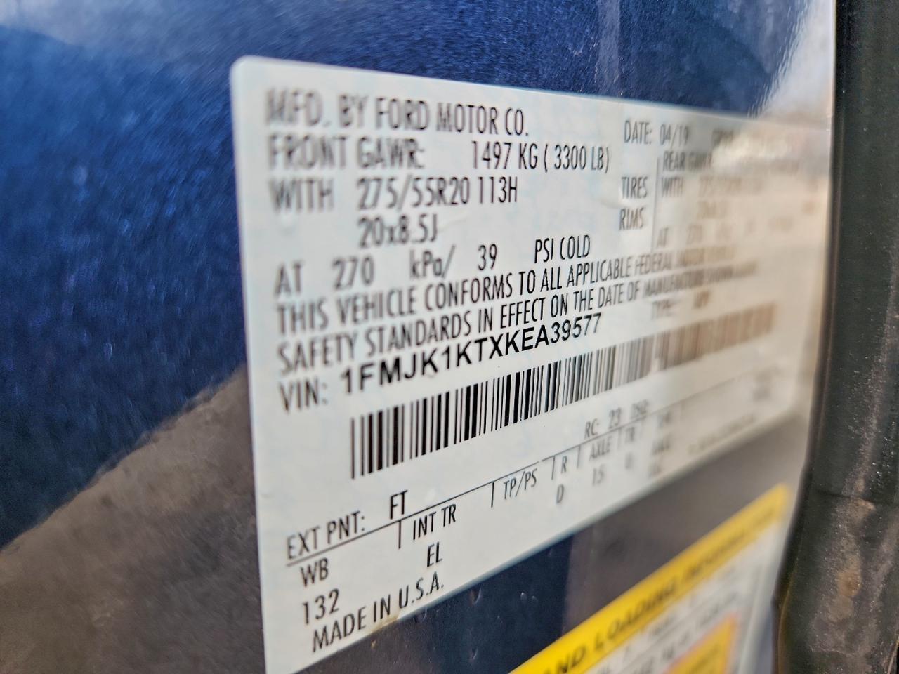2019 FORD Expedition