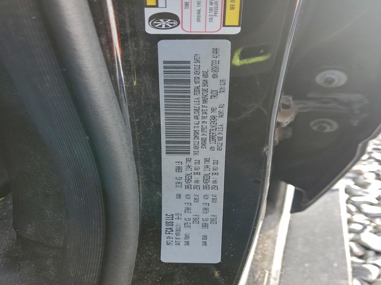 2020 RAM 1500
