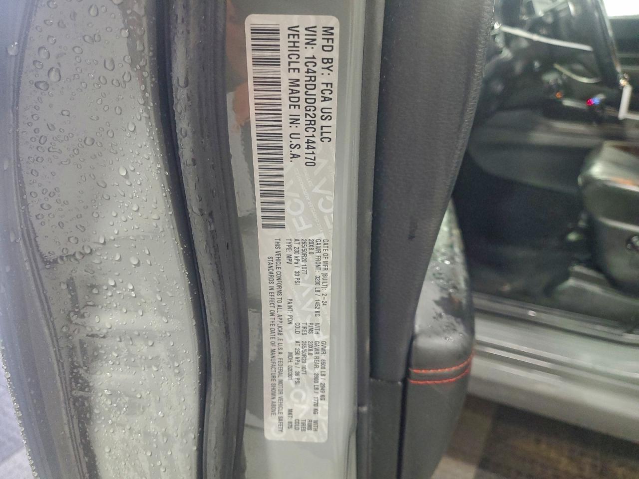 2024 DODGE DURANGO