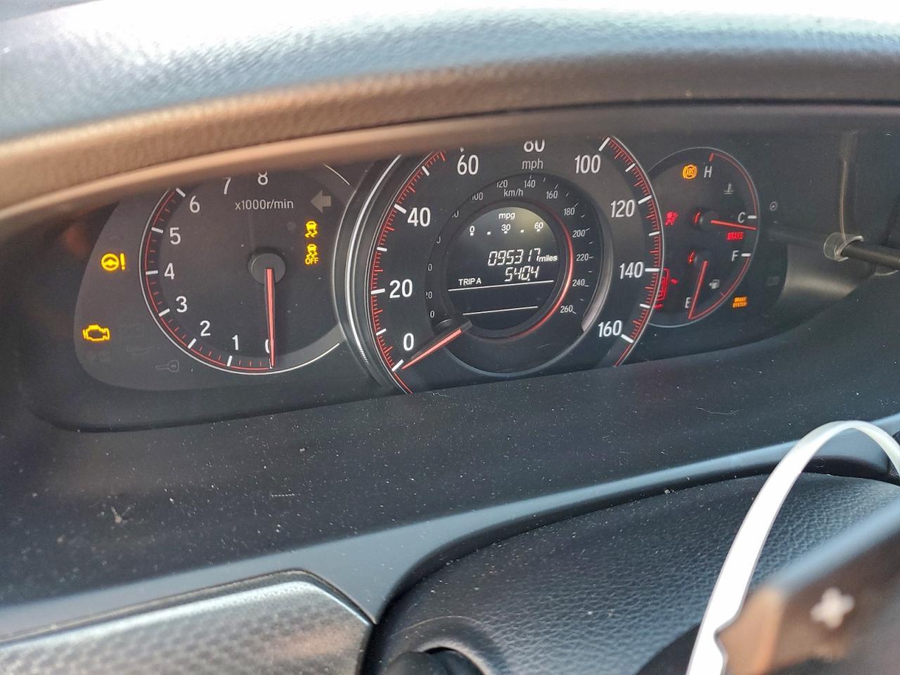 2016 HONDA ACCORD
