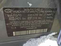 2011 HYUNDAI SONATA
