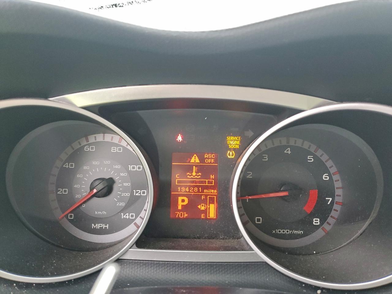 2008 MITSUBISHI outlander