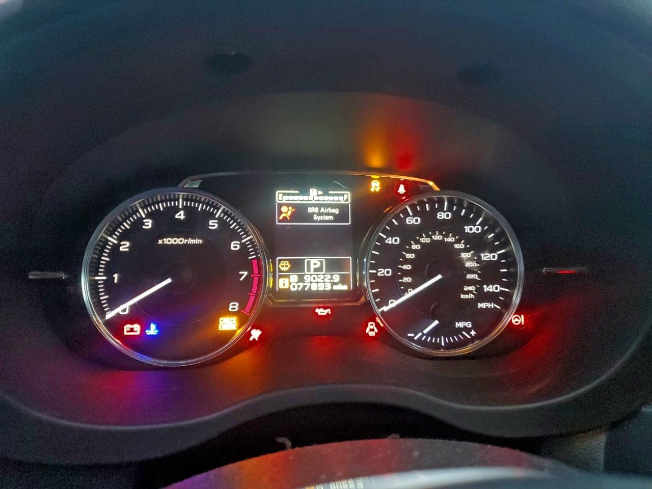 2016 SUBARU IMPREZA