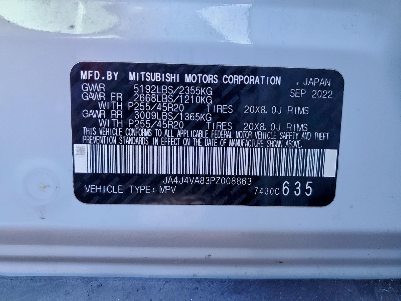 2023 MITSUBISHI outlander