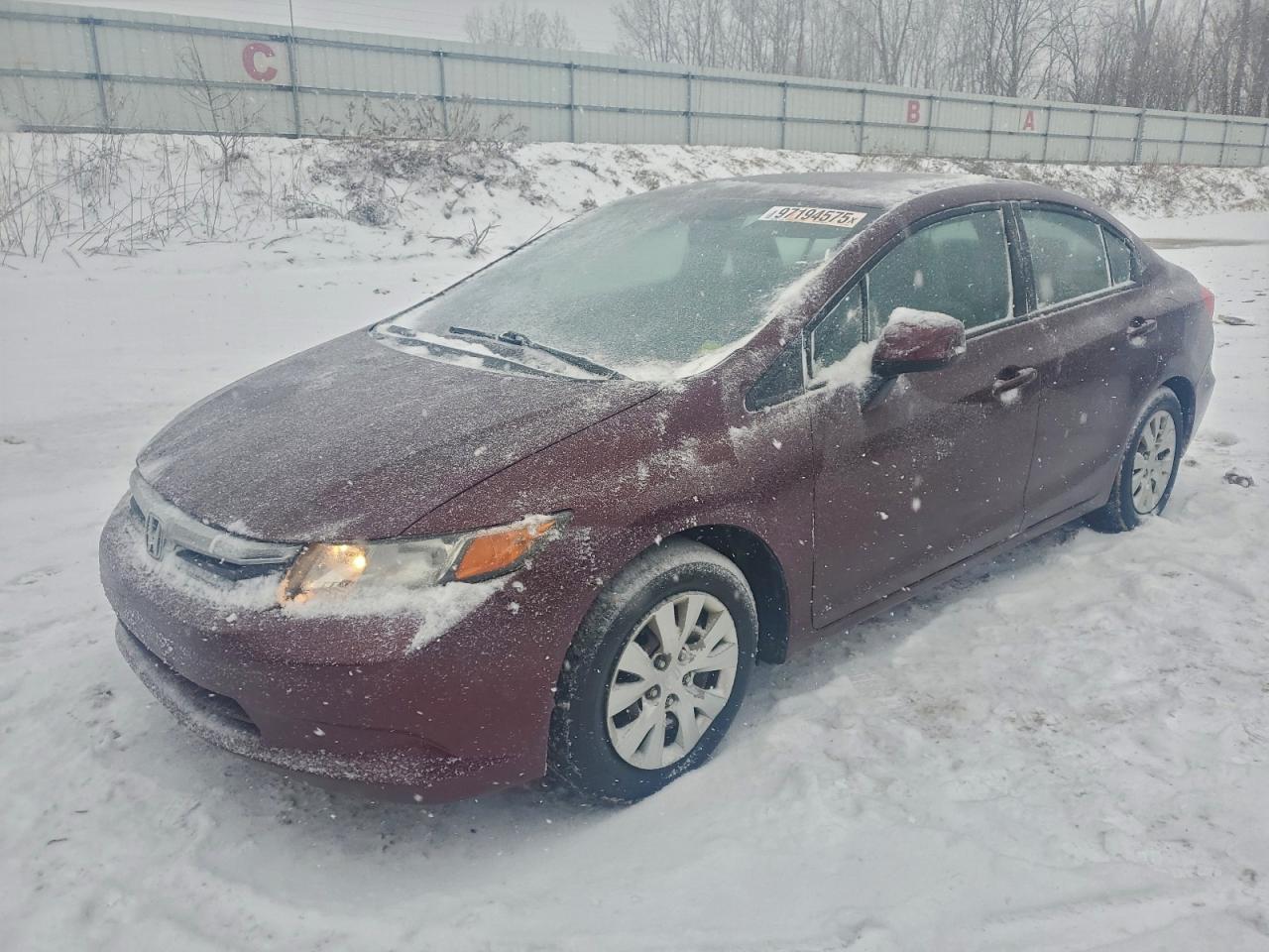 2012 HONDA CIVIC