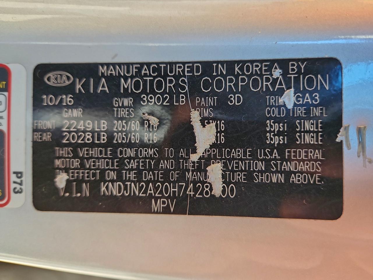2017 KIA SOUL