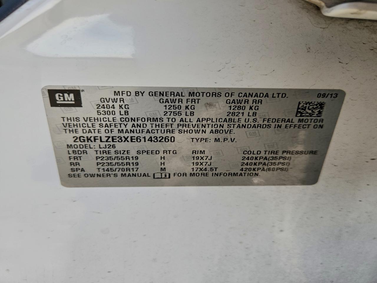 2014 GMC Terrain