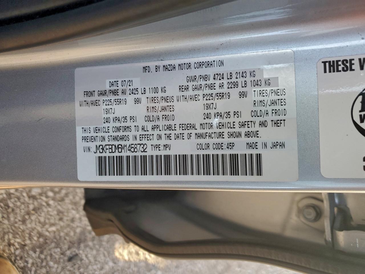2021 MAZDA CX-5