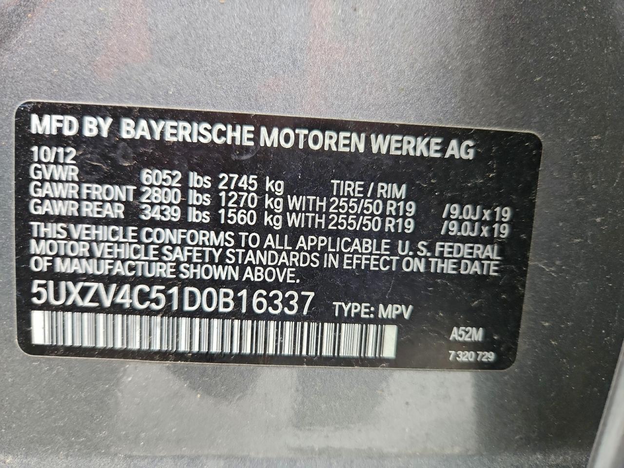2013 BMW X5