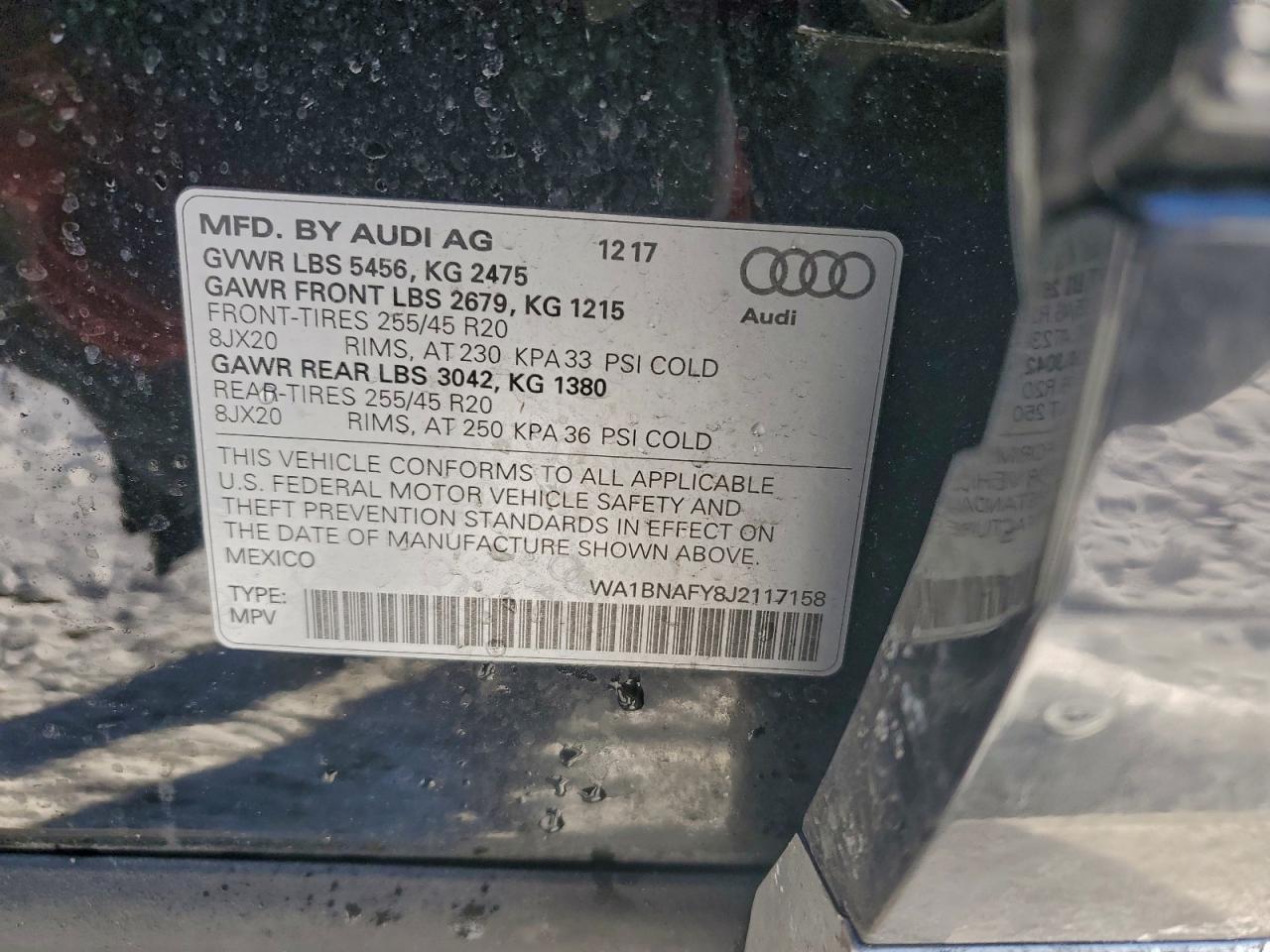 2018 AUDI Q5