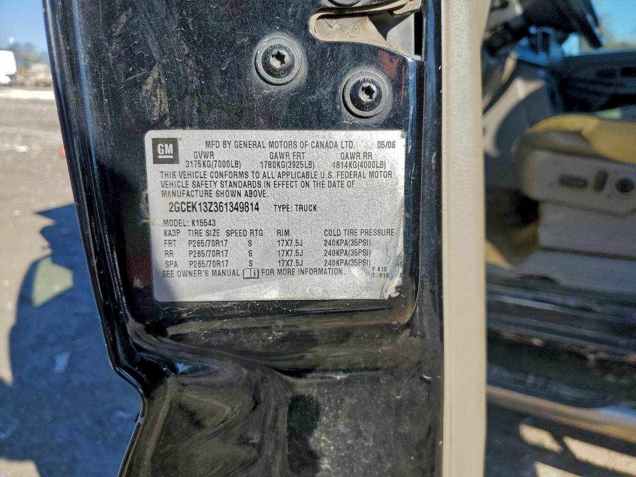 2006 CHEVROLET Silverado