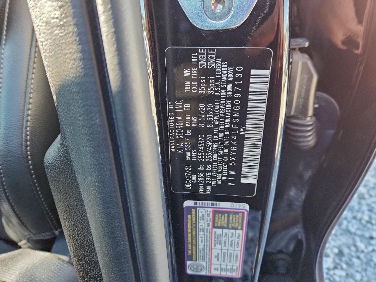 2022 KIA SORENTO