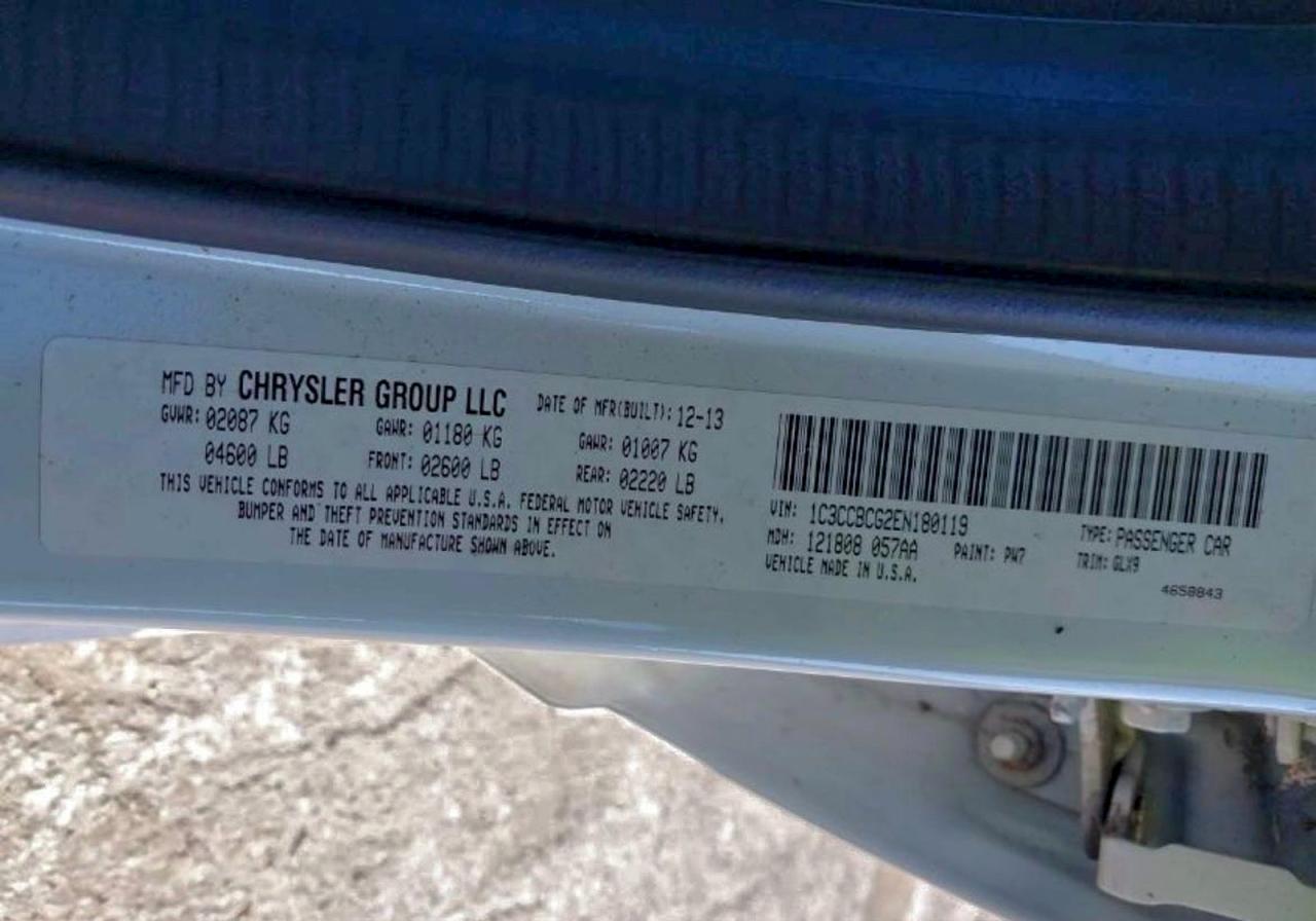 2014 CHRYSLER 200