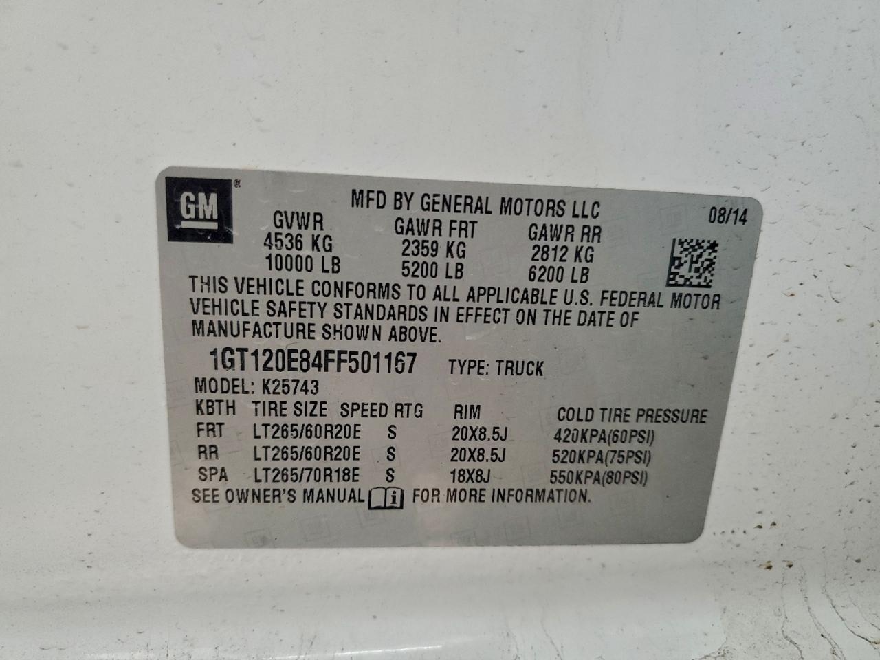 2015 GMC Sierra