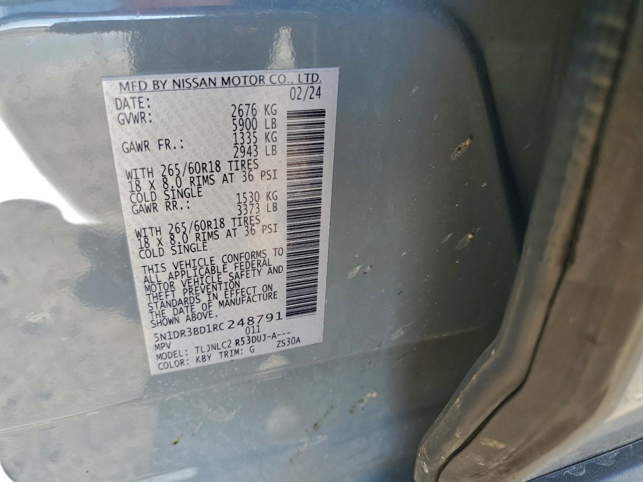 2024 NISSAN PATHFINDER