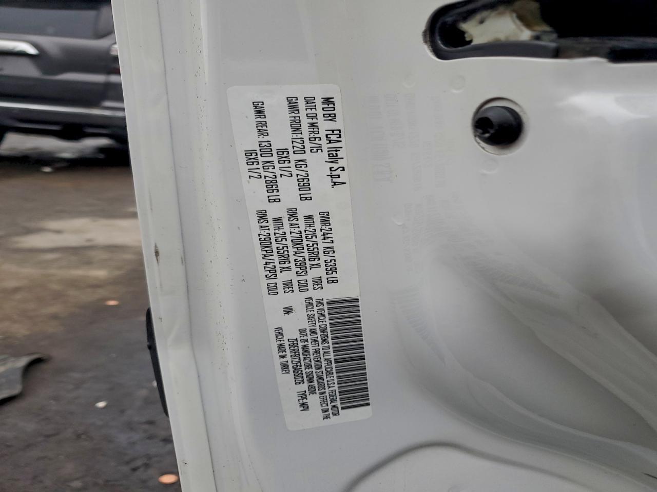 2015 RAM ProMaster City