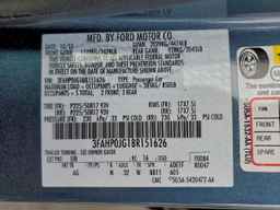 2011 FORD FUSION