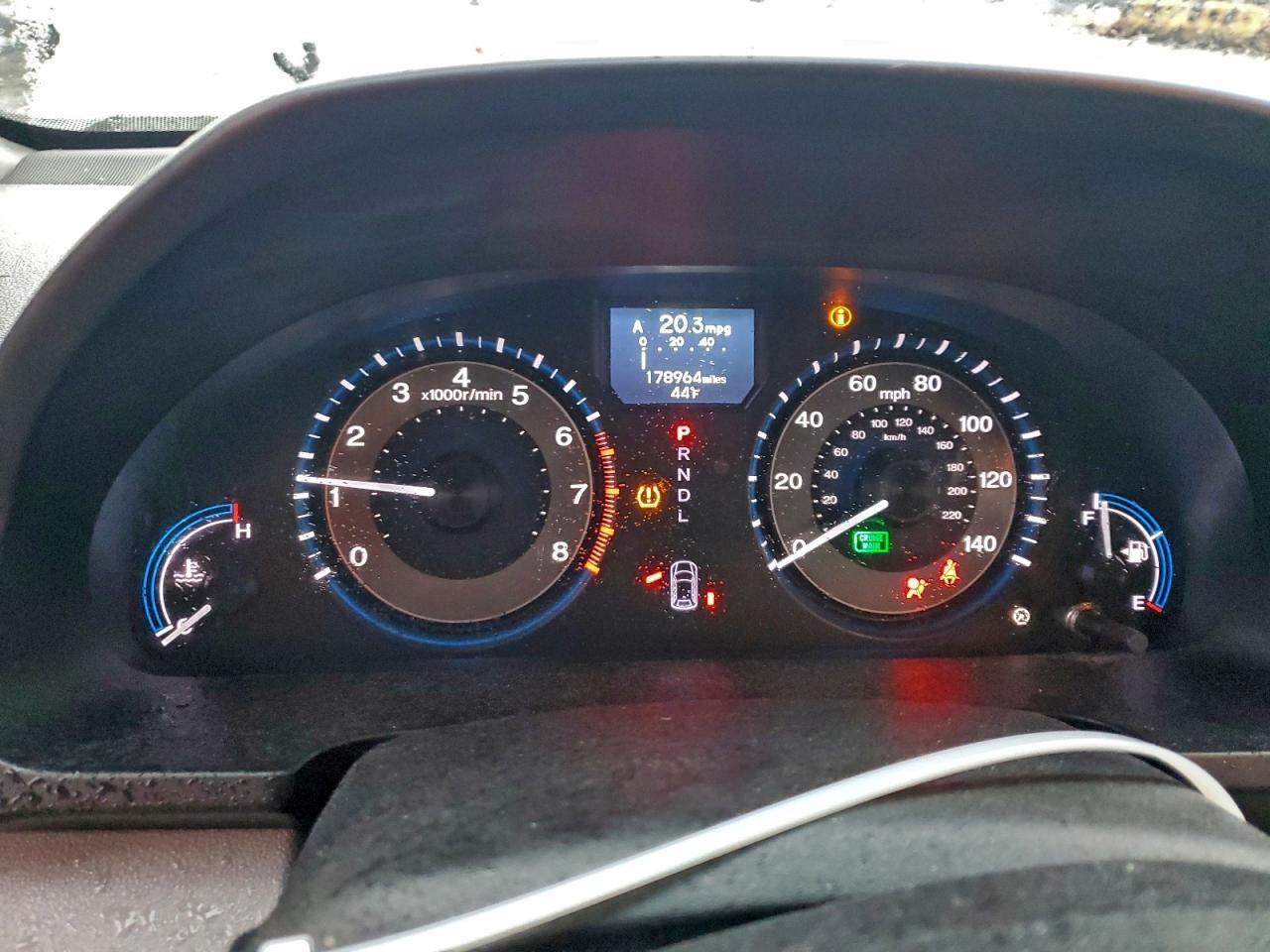 2012 HONDA ODYSSEY